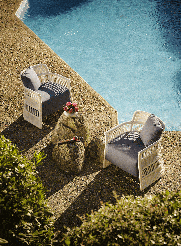 イタリア SELVA/セルバ ロールトップライティングビューロー/デスク チェア ESCALA LOUNGE CHAIR | POINT, SL